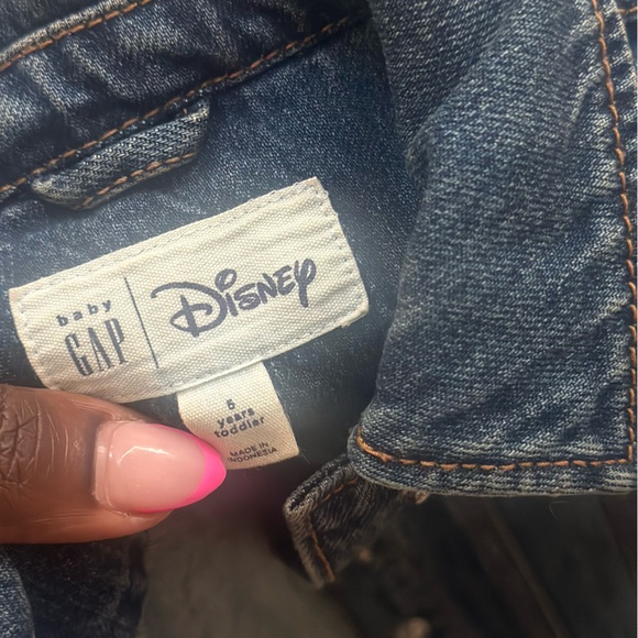 Gap × Disney Baby Minnie Mouse Icon Denim Jacket - Picture 5 of 5